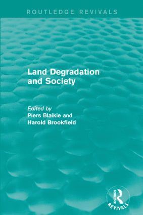 bokomslag Land Degradation and Society