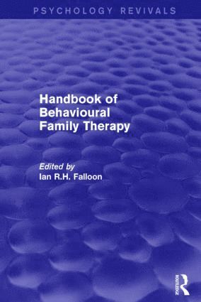 bokomslag Handbook of Behavioural Family Therapy