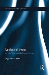 bokomslag Typological Studies