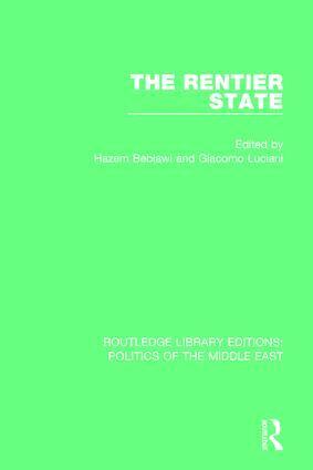 Hazem Beblawi, Giacomo Luciani - Rentier State, Inbunden