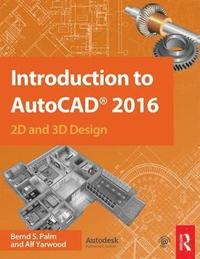 bokomslag Introduction to AutoCAD 2016