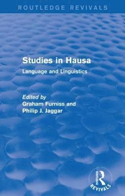 bokomslag Studies in Hausa