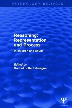 Rachel Joffe Falmagne, Rachel Joffe Falmagne - Reasoning: Representation and Process, Inbunden