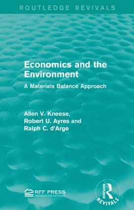 bokomslag Economics and the Environment