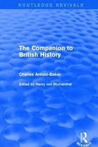 bokomslag The Companion to British History