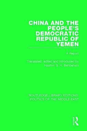 China and the People's Democratic Republic of Yemen