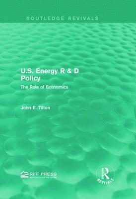 bokomslag U.S. Energy R & D Policy