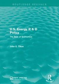 bokomslag U.S. Energy R & D Policy