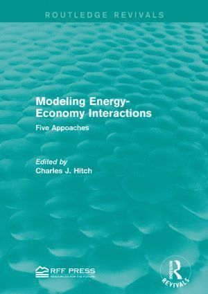 Modeling Energy-Economy Interactions 1