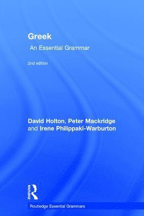 bokomslag Greek: An Essential Grammar