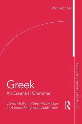 bokomslag Greek: An Essential Grammar of the Modern Language