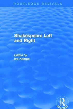 bokomslag Shakespeare Left and Right