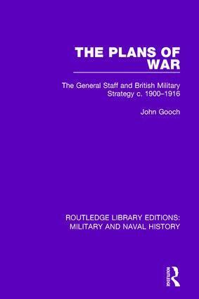 John Gooch - Plans of War, Inbunden