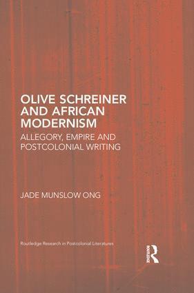 bokomslag Olive Schreiner and African Modernism