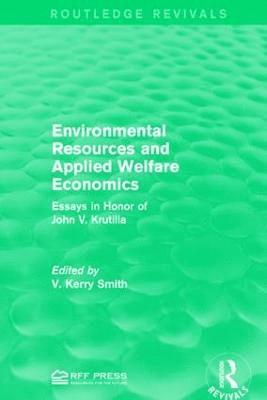 Environmental Resources and Applied Welfare Economics 1