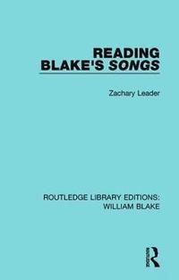 bokomslag Reading Blake's Songs