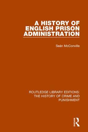 Sean Mcconville - History of English Prison Administration, Häftad