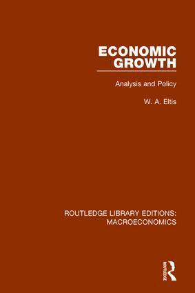 Walter Eltis - Economic Growth, Häftad