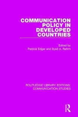 bokomslag Communication Policy in Developed Countries