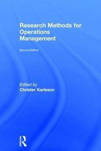 bokomslag Research Methods for Operations Management