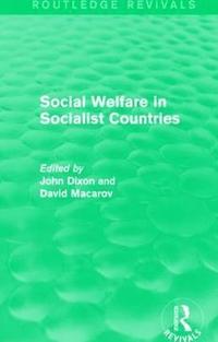 bokomslag Social Welfare in Socialist Countries