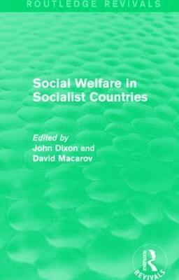 Social Welfare in Socialist Countries 1