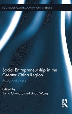 Social Entrepreneurship in the Greater China Region 1