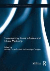 bokomslag Contemporary Issues in Green and Ethical Marketing