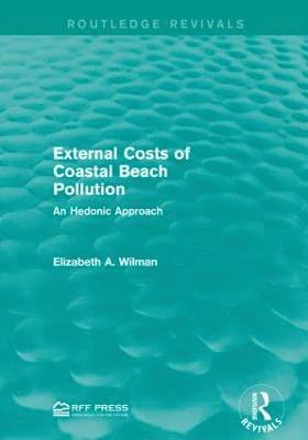 bokomslag External Costs of Coastal Beach Pollution
