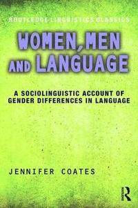 bokomslag Women, men and language - a sociolinguistic account of gender differences i