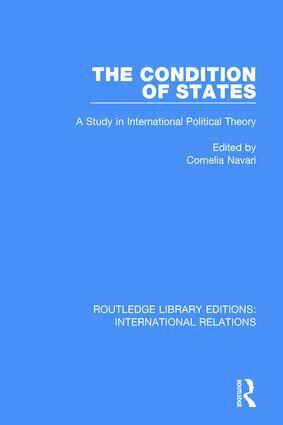 Cornelia Navari - Condition of States, Inbunden