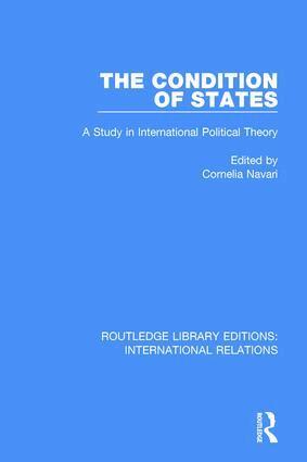 Cornelia Navari - Condition of States, Häftad