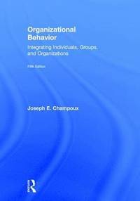 bokomslag Organizational Behavior