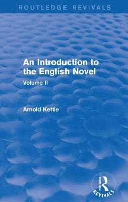 bokomslag An Introduction to the English Novel