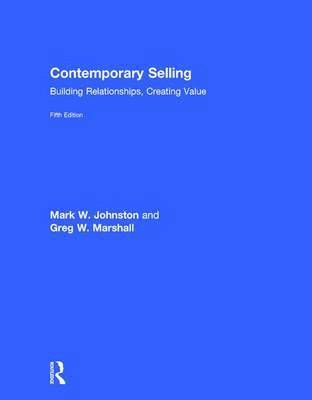 bokomslag Contemporary Selling