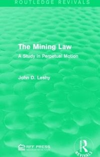 bokomslag The Mining Law
