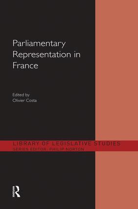 Olivier Costa - Parliamentary Representation in France, Häftad