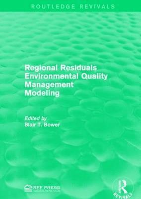 Regional Residuals Environmental Quality Management Modeling 1