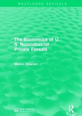 bokomslag Economics of U.S. Nonindustrial Private Forests