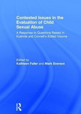bokomslag Contested Issues in the Evaluation of Child Sexual Abuse