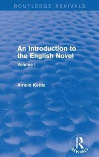 bokomslag An Introduction to the English Novel