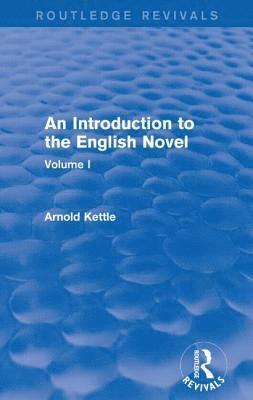 An Introduction to the English Novel 1