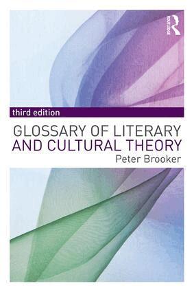 Peter Brooker - Glossary of Literary and Cultural Theory, Häftad