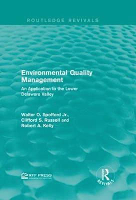 bokomslag Environmental Quality Management