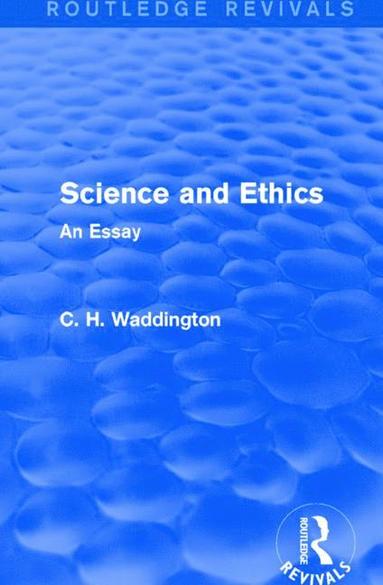 bokomslag Science and Ethics