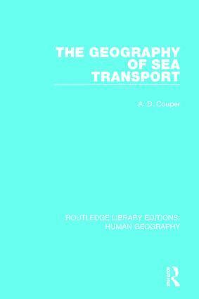 Alastair Couper - Geography of Sea Transport, Inbunden