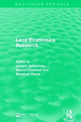 bokomslag Land Economics Research