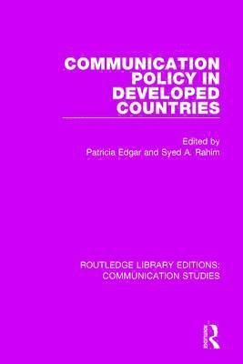 bokomslag Communication Policy in Developed Countries