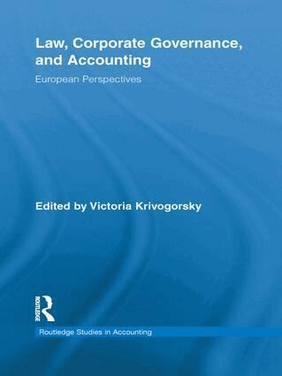 Victoria Krivogorsky - Law, Corporate Governance and Accounting, Häftad