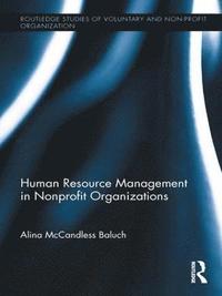 bokomslag Human Resource Management in Nonprofit Organizations